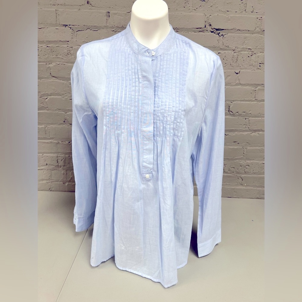 Izod Light Blue Casual Button Down Shirt NEW